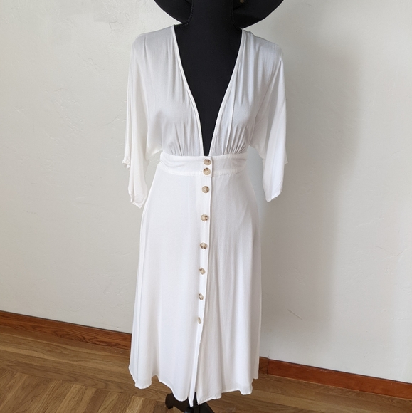 Forever 21 Dresses & Skirts - Button-Down Midi Dress